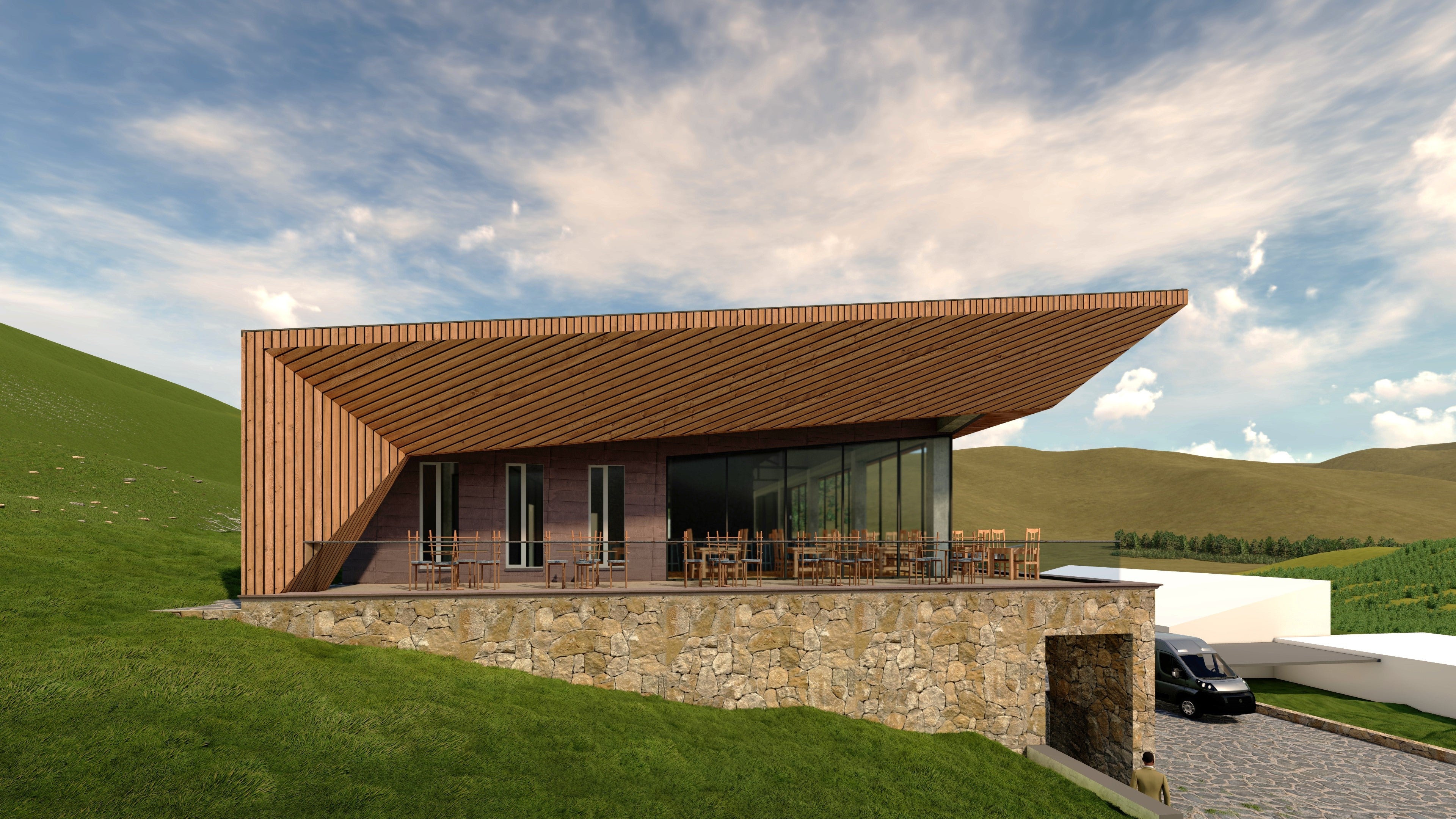 The project of a factory on Chiva-Areni road