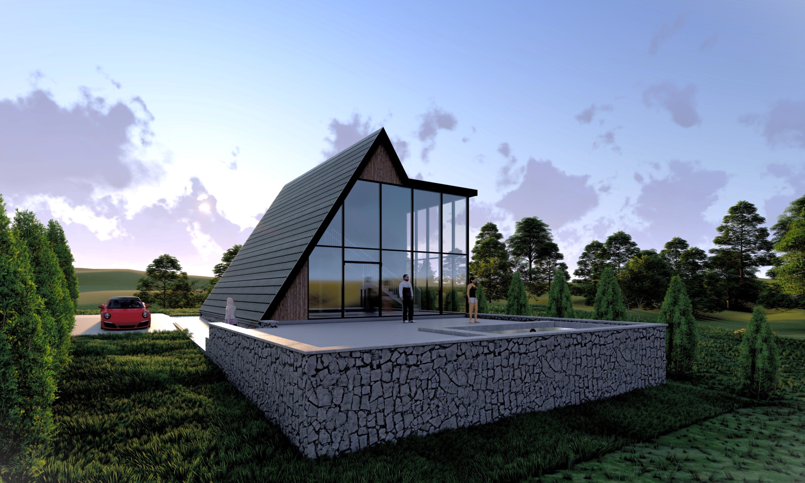 Two-story cottage project