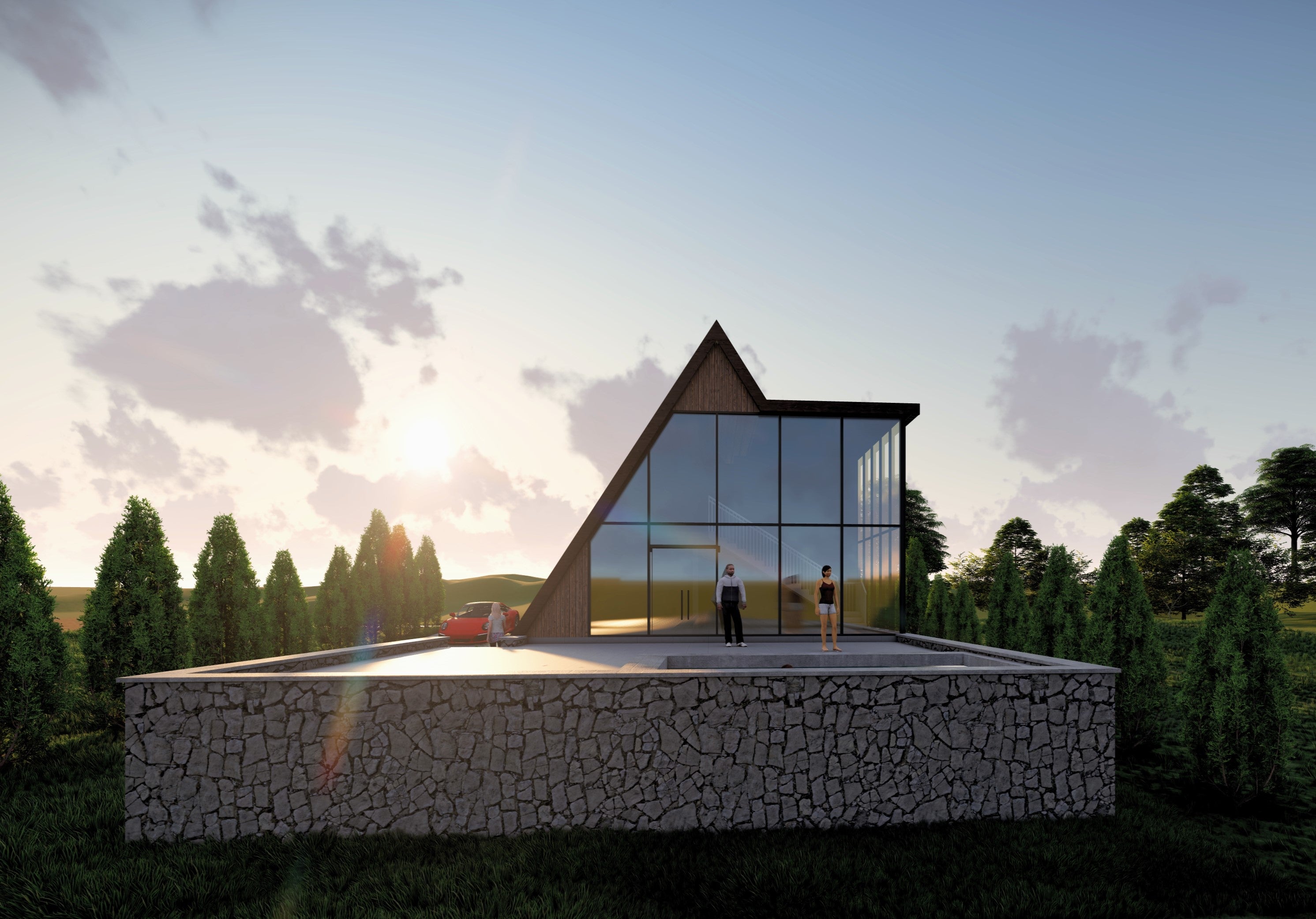 Two-story cottage project