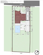 Sketch project of a residential house